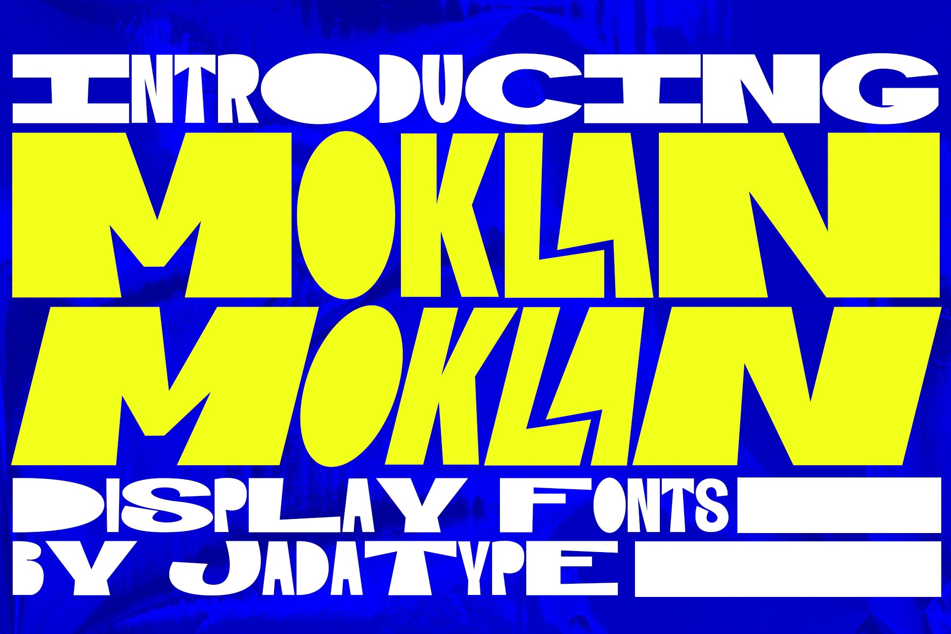 Moklan font preview image #4